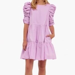 English Factory Lilac Dress